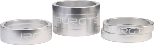 Burgtec Stem Spacer Kitrhodium silver Burgtec Stem Spacer Kitrhodium silver