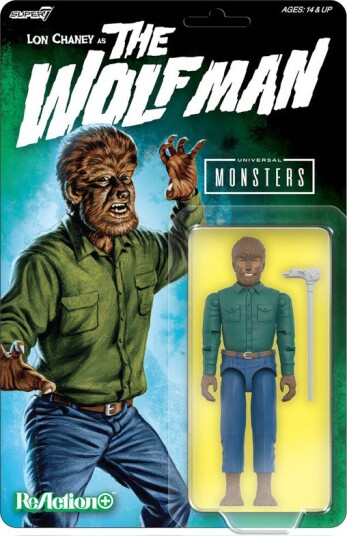 Universal Monsters ReAction+ Wv1 The Wolf Man