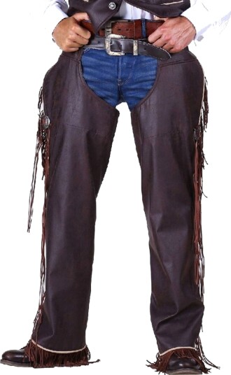 Thetru B.v. Cowboy Chaps Herre Brun Deluxe Small 2287-1300-000S