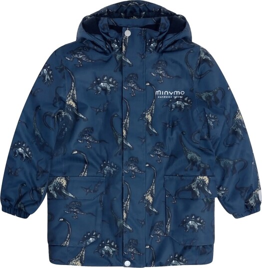 Minymo Winter Jacket Aop DARK DENIM 104