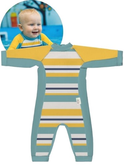 Konfidence Splashy Baby Badedrakt 9–12 Måneder Mint