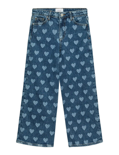 Vero Moda Girl Vmtessa Hr Wide Jeans Print Ga Girl Blue 158 Vero Moda Girl Vmtessa Hr Wide Jeans Print Ga Girl Blue 158
