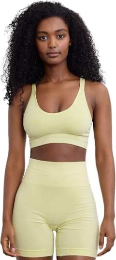 Run & Relax Leyla Bamboo Bra Electric Yellow S