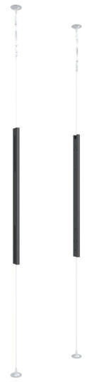 Multibrackets M Wiremount Pro OM55N-D - brakett - for LCD-skjerm - svart