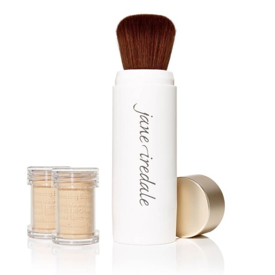 Jane Iredale Amazing Base Refillable Brush Satin 5 g Pudder Jane Iredale Amazing Base Refillable Brush Satin 5 g Pudder