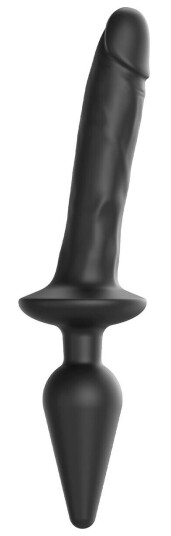 Strap-On-Me: Switch Plug-In Realistic Dildo, L
