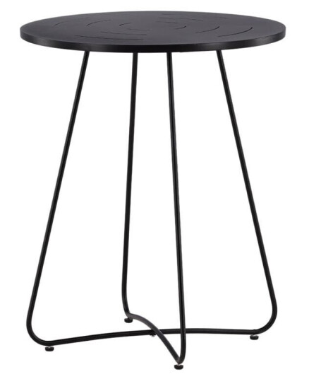 Venture Home Bacong hage barbord Ø60cm svart. 1725544-01-0 1725546-02-0