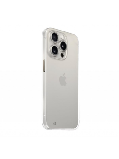 Just Mobile TENC [Slim Fit] for iPhone 15 Pro Max - Frost