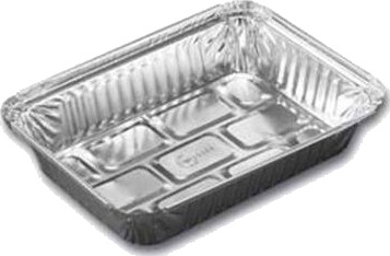 Alubakke 900 Ml 214X151x38 Mm,100 Stk/Pk