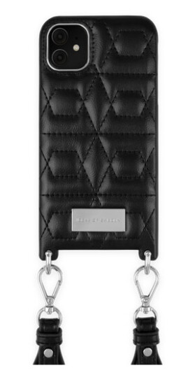 Ideal Of Sweden Statement Necklace Case Quilted Black