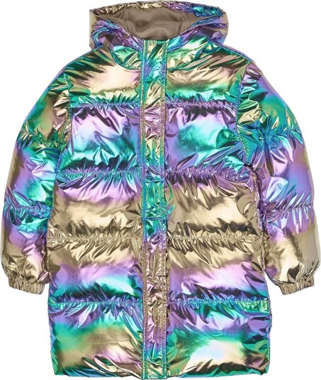 The New Tnunicca Long Puffer Jacket Multi/patterned 98/104