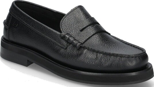 Tommy Hilfiger Premium Scotch Grain Loafer - BLACK - 41