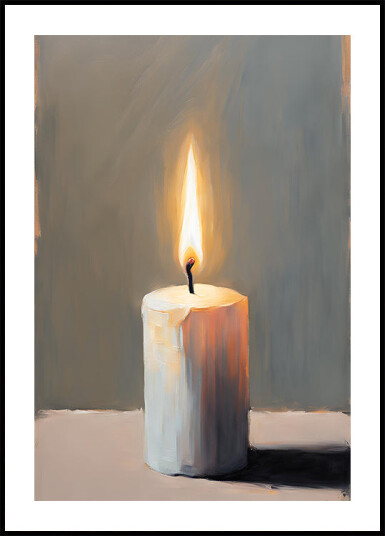 Kerze Plakat Plakat / 50x70cm Kerze Plakat Plakat / 50x70cm