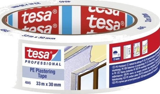Tesa 04845 00000 00 Pussbånd Hvit L X B 33,00 M X 30,00 Mm 33 M 04845 00000 00