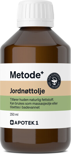 Metode jordnøttolje 250 ml