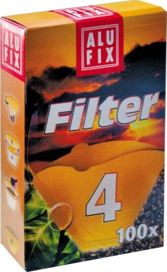 Alufix Filter Til Kaffe R. 4 100 Stk