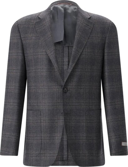 Canali Herre Jakker Brun 3XL,