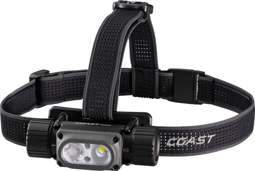 Coast Wph34r Vandtæt Genopladelig Pandelampe, 2000 Lumen