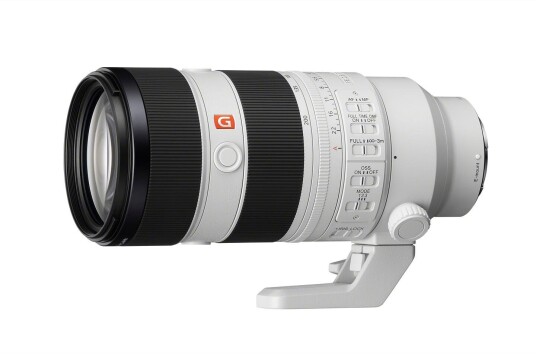 Sony FE 70-200mm F2.8 GM II Telezoomobjektiv med Autofokus og Bildestabilisering