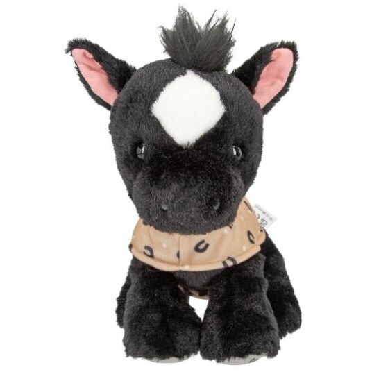 Miss Melody - Plush Horse Black Angel 20 cm   0413186  