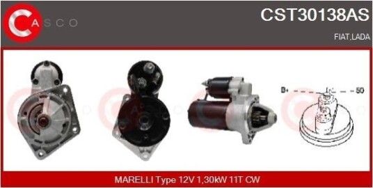 CASCO CST30138AS Starter CASCO CST30138AS Starter