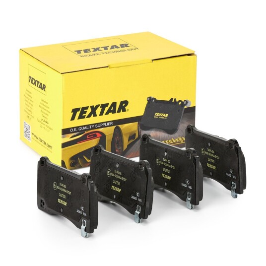 Bremseklosser TEXTAR 2627501 Bremseklosser TEXTAR 2627501
