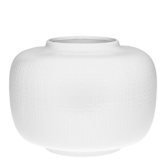 Rörstrand   Swedish Grace vase 22x17 cm snø/hvit