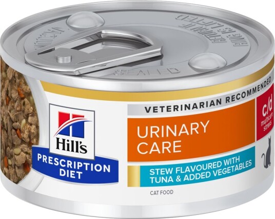 Hill'S Prescription Diet C/D Multicare Stress Ragout Med Tunfisk Og Grønnsaker 48 X 82 G Hill'S Prescription Diet C/D Multicare Stress Ragout Med Tunfisk Og Grønnsaker 48 X 82 G