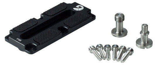 Bright Tangerine Sony FX6 Riser for 15mm Baseplate