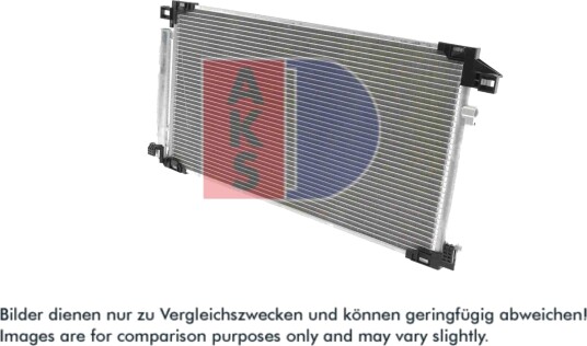 Kondensator, klimaanlegg AKS DASIS 212125N