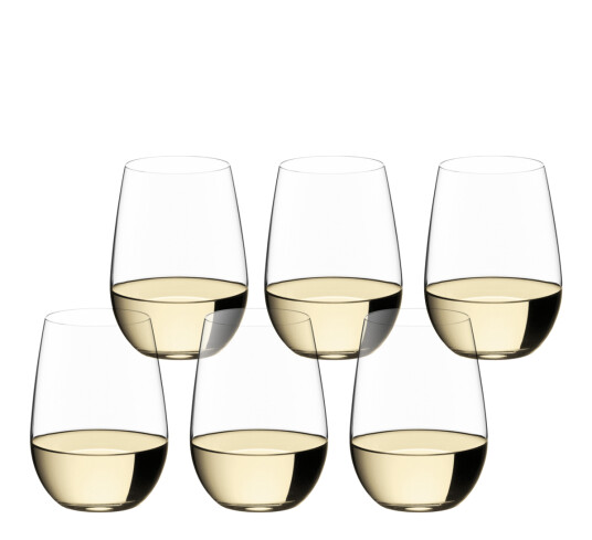 Riedel O Wine Tumbler Riesling/Sauvignon Blanc vinglass 6-pakning 20-årsjubileum Riedel O Wine Tumbler Riesling/Sauvignon Blanc vinglass 6-pakning 20-årsjubileum