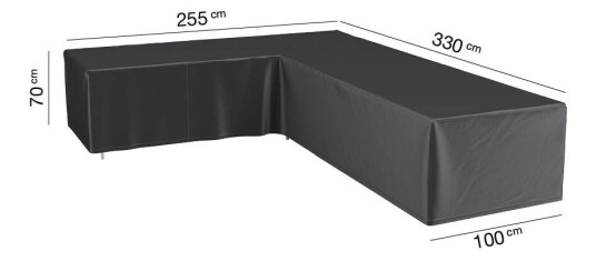 AeroCover Møbeltrekk Aerocover Til loungegruppe 330 x 250 cm Svart
