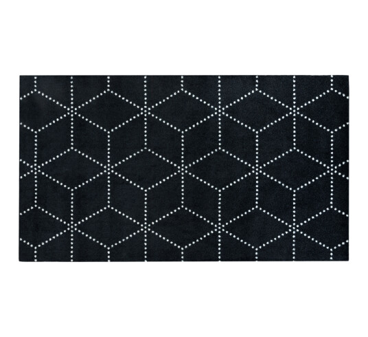 Heymat Hagl Black dørmatte 85x150 cm