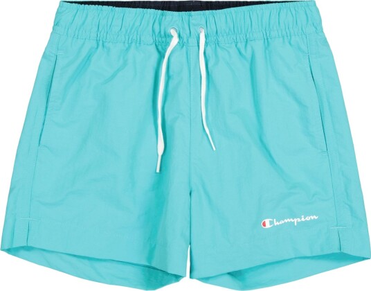 Champion Beach Small Logo Badeshorts Barn Blå 150 155