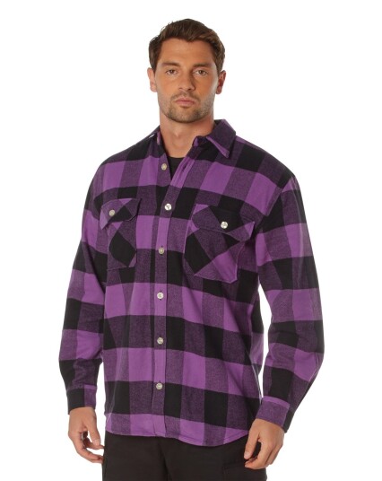 Rothco Classic Lumberjack skjorte Lilla