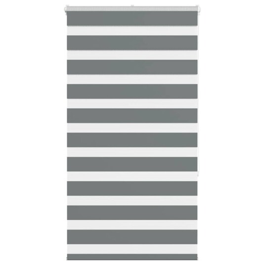 Sebragardin mørkegrå 75x150 cm stoff bredde 70,9 polyester