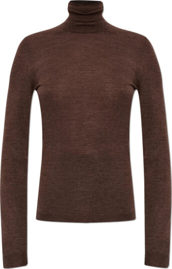 Maison Margiela Dame Strikkevarer Brun XS,