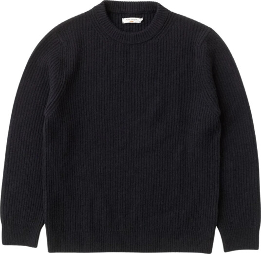 Nudie Jeans Herre Strikkevarer Blå XL,