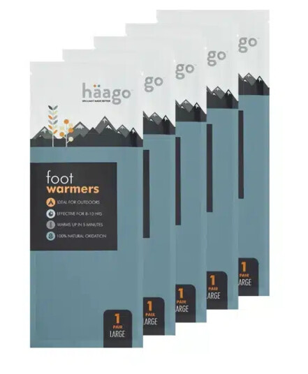 Häago Fotvarmere – 5pk