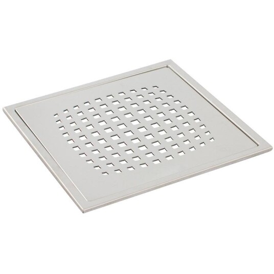 TEBO Details Madrid Lux 316 Gulvslukrist 200 x 200 mm syrefast Innendørsavløp