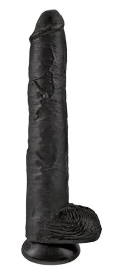 Pipedream King Cock with Balls Black 37,5cm