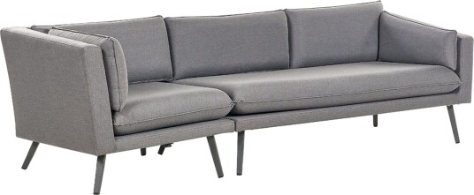 Soffa Beliani Loretello Beige/grå Högervänd Grey Left faced