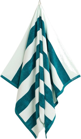 Gant Home Badehåndkle Stripe Blå Gant Home Badehåndkle Stripe Blå