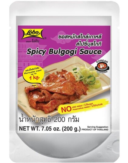 Lobo Spicy Bulgogi Sauce 200 gram Korea