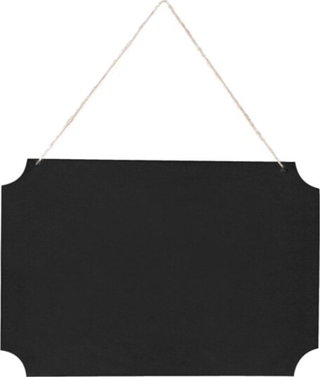 PartyDeco Hengende Skilt Blackboard