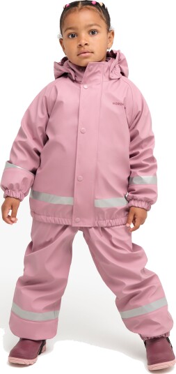 Nordbjörn Skagen Fôret Regnsett, Rosa, 86-92