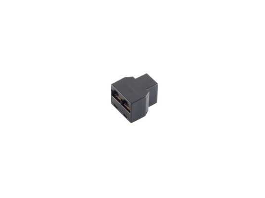 Shiverpeaks Bs71225-8 3Xrj-45 Sort Hunkjønn/Hunkjønn Rett Plast Gull