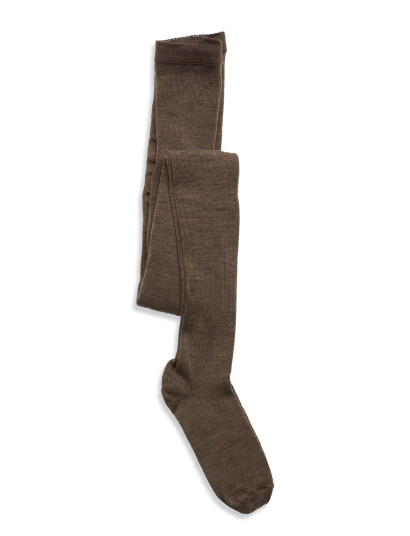 mp Denmark Wool Rib Tights   Brown   164