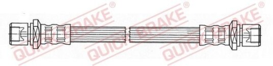 Bremseslange QUICK BRAKE 27.093