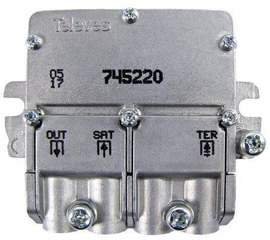 Televes 745220 Combiner easy F mini format Antenneutstyr